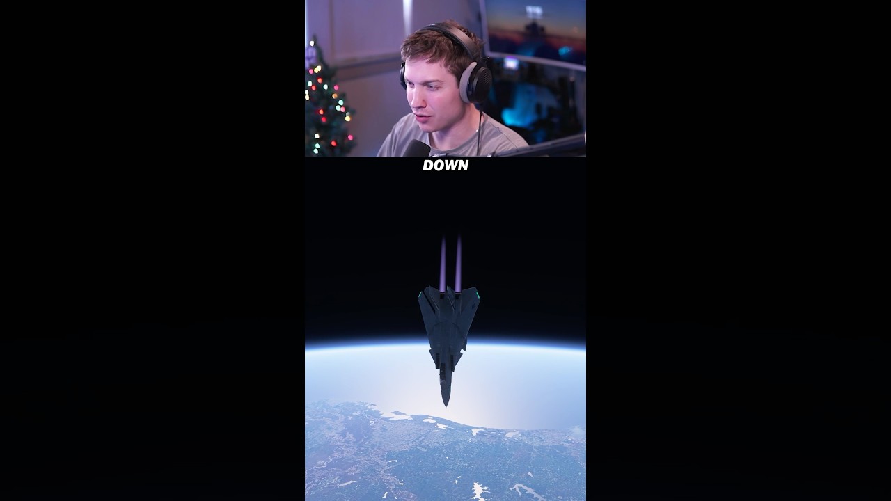 F-14 Top Speed from 1,000,000ft