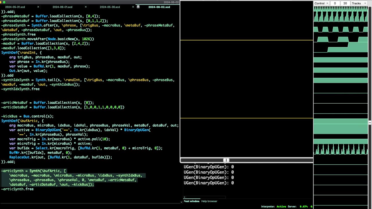 2024 06 03: Drum Control Iteration