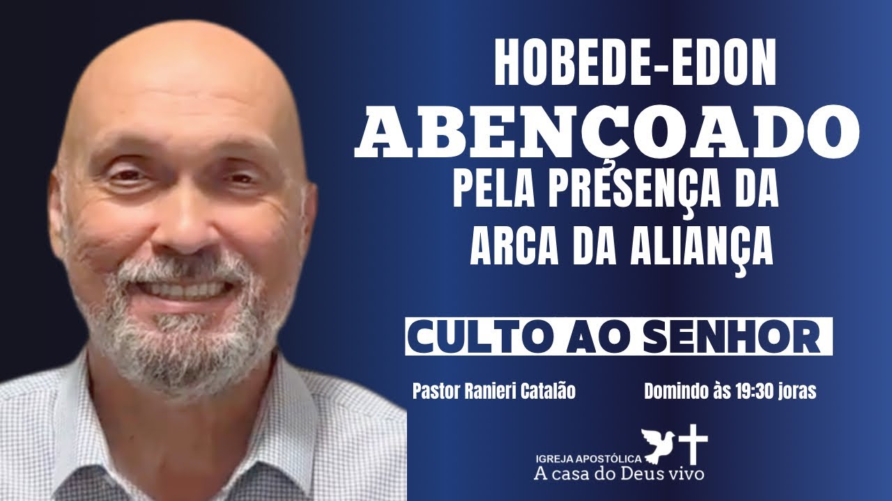 Pastor Ranieri Catalão CULTO ON-LINE
