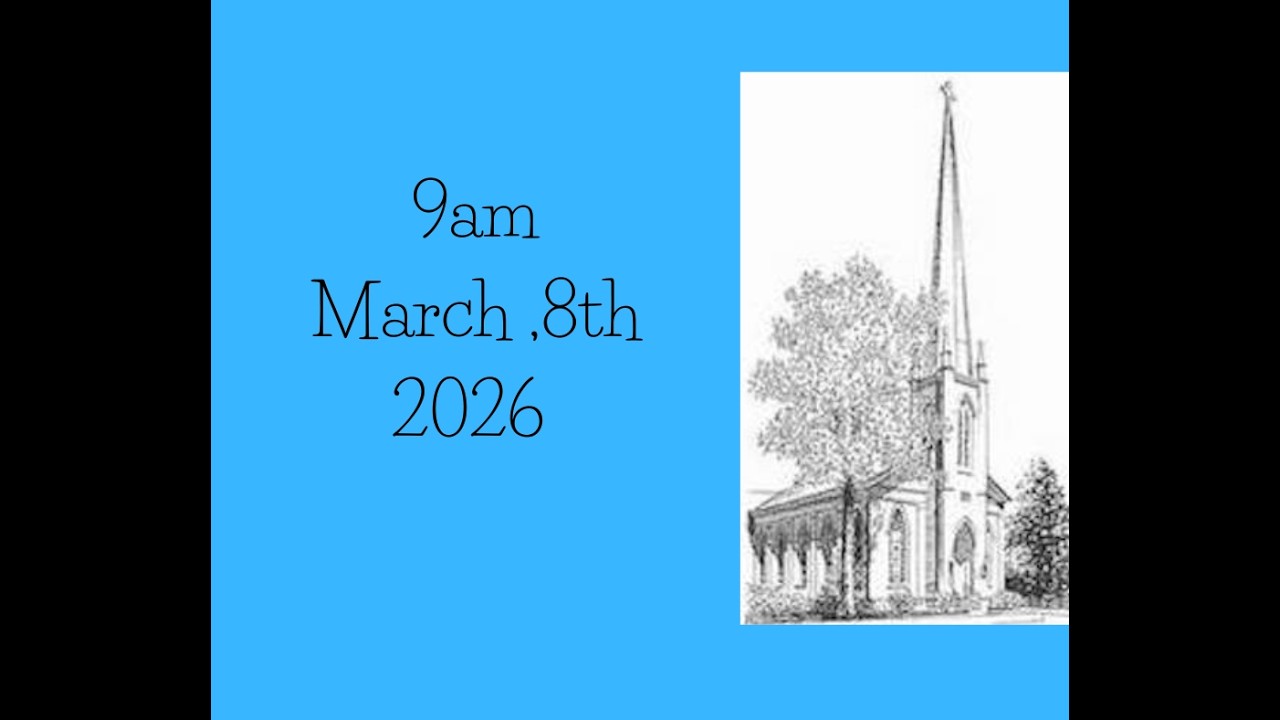 St. Paul's Lutheran Church, Wilmington, N.C., 9am service,  March 8, 2026.