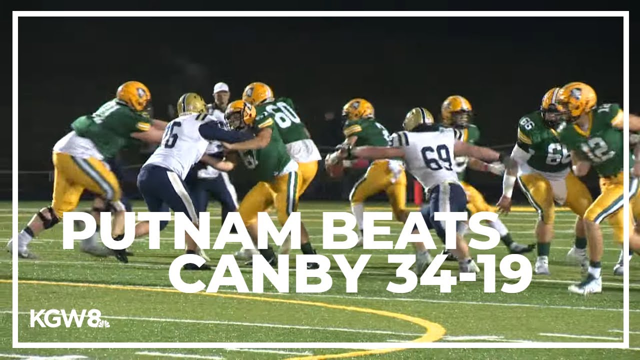 Putnam wins this game 34-19 against Canby | Friday Night Football