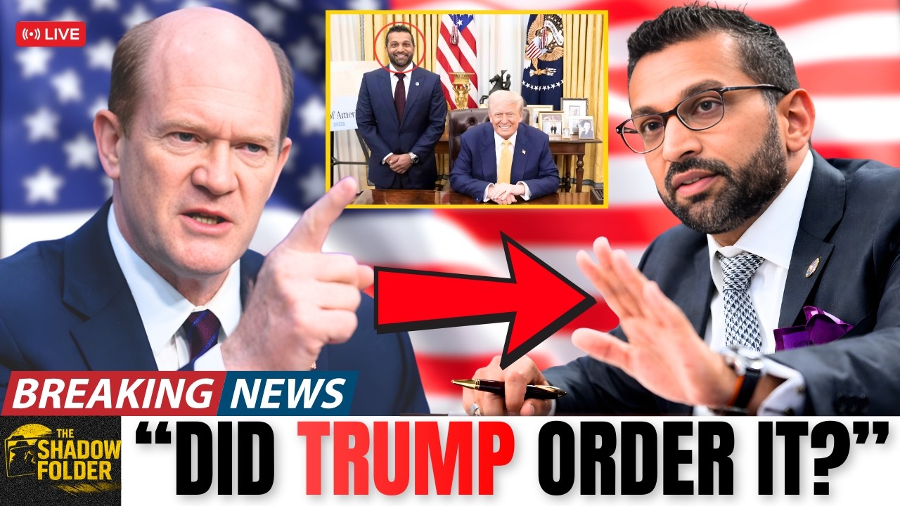 Coons TRAPS Kash Patel: Did Trump ORDER You to Bury 14 Cases?