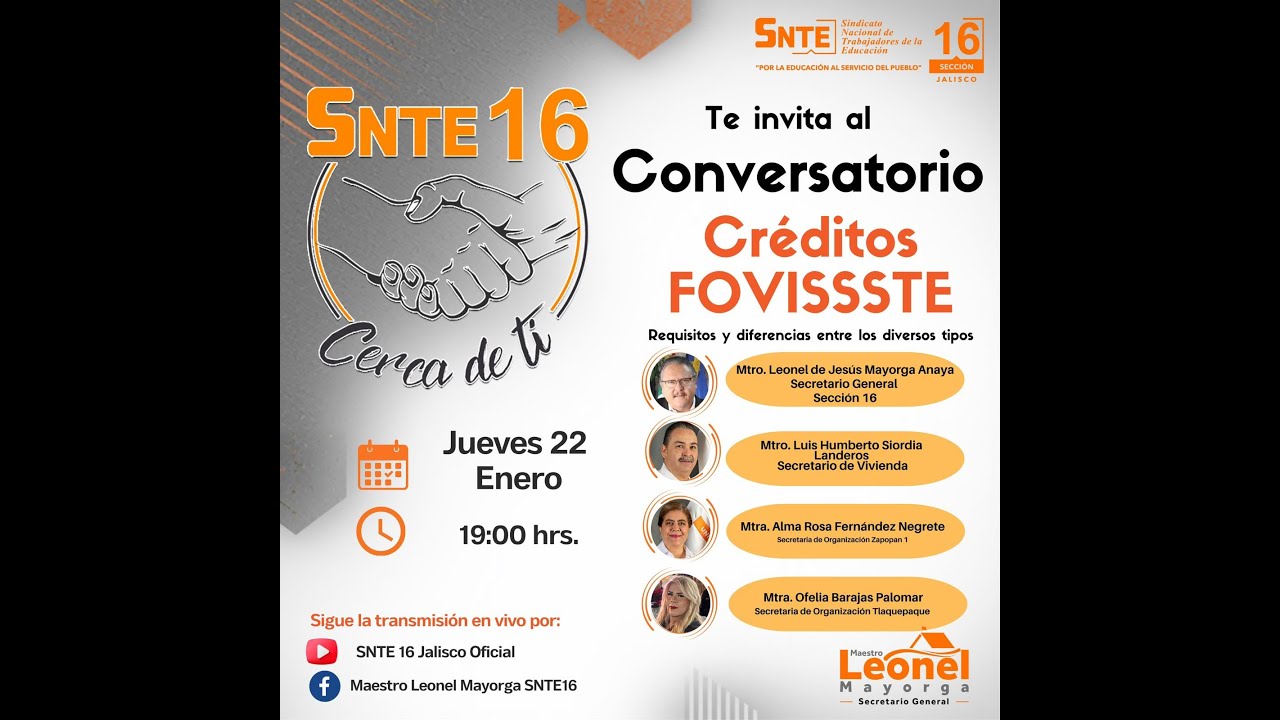 Conversatorio Créditos FOVISSSTE