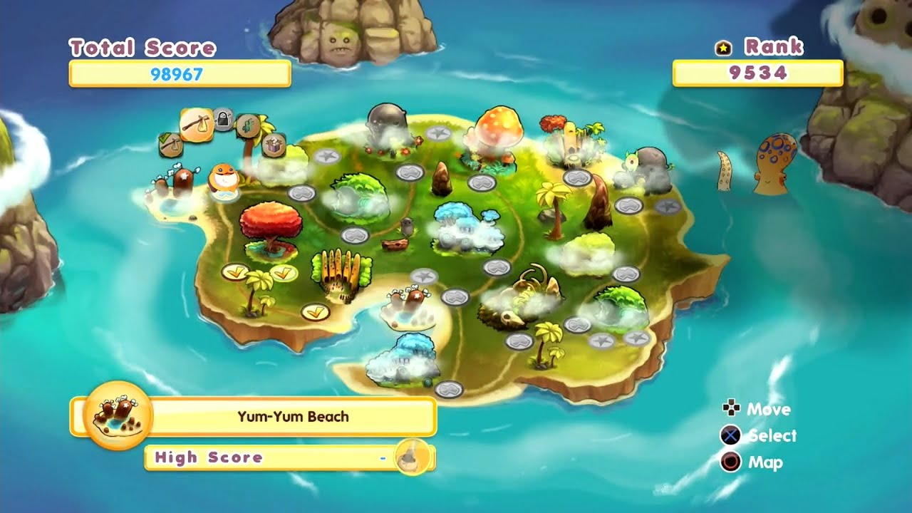 Critter Crunch Gameplay 🌈 PS3 - Classic puzzle game