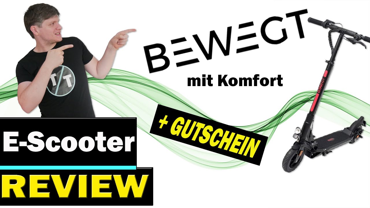 BEWEGT mit Komfort | E-Scooter | Test Deutsch