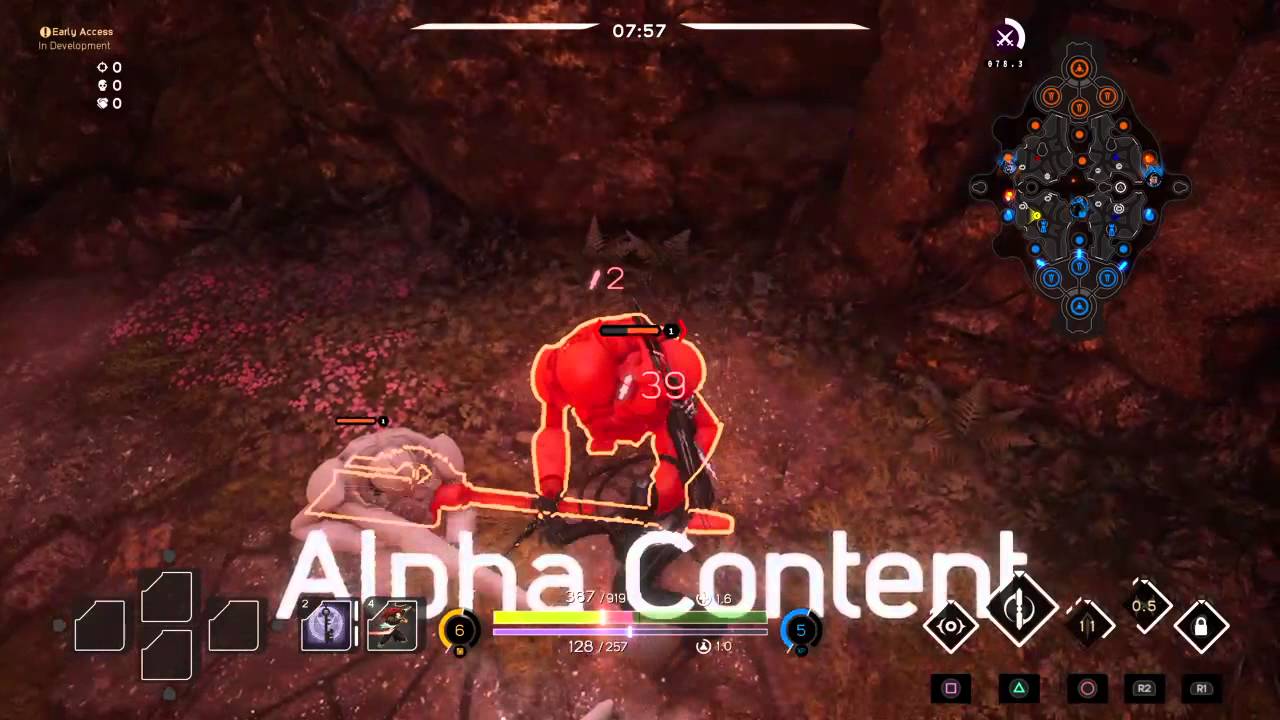 Paragon Alpha Full Match 1 | Kallari Gameplay (No Commentary)