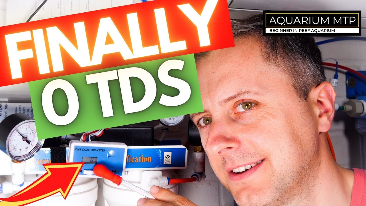 Reverse Osmosis and DI water for my aquarium - 0 TDS everywhere