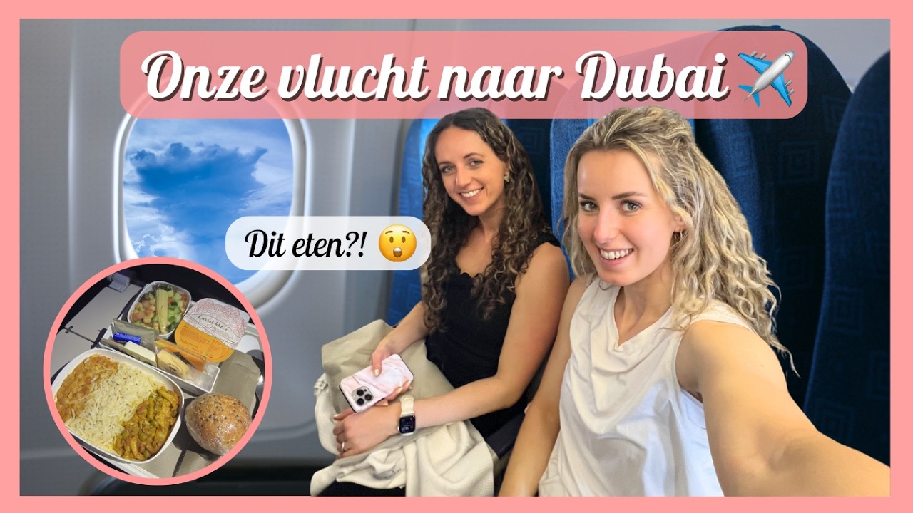 Met EMIRATES naar DUBAI 🇦🇪✈️ | Is dit de MEEST LUXE vlucht? 😍 + 5⭐ Hotel