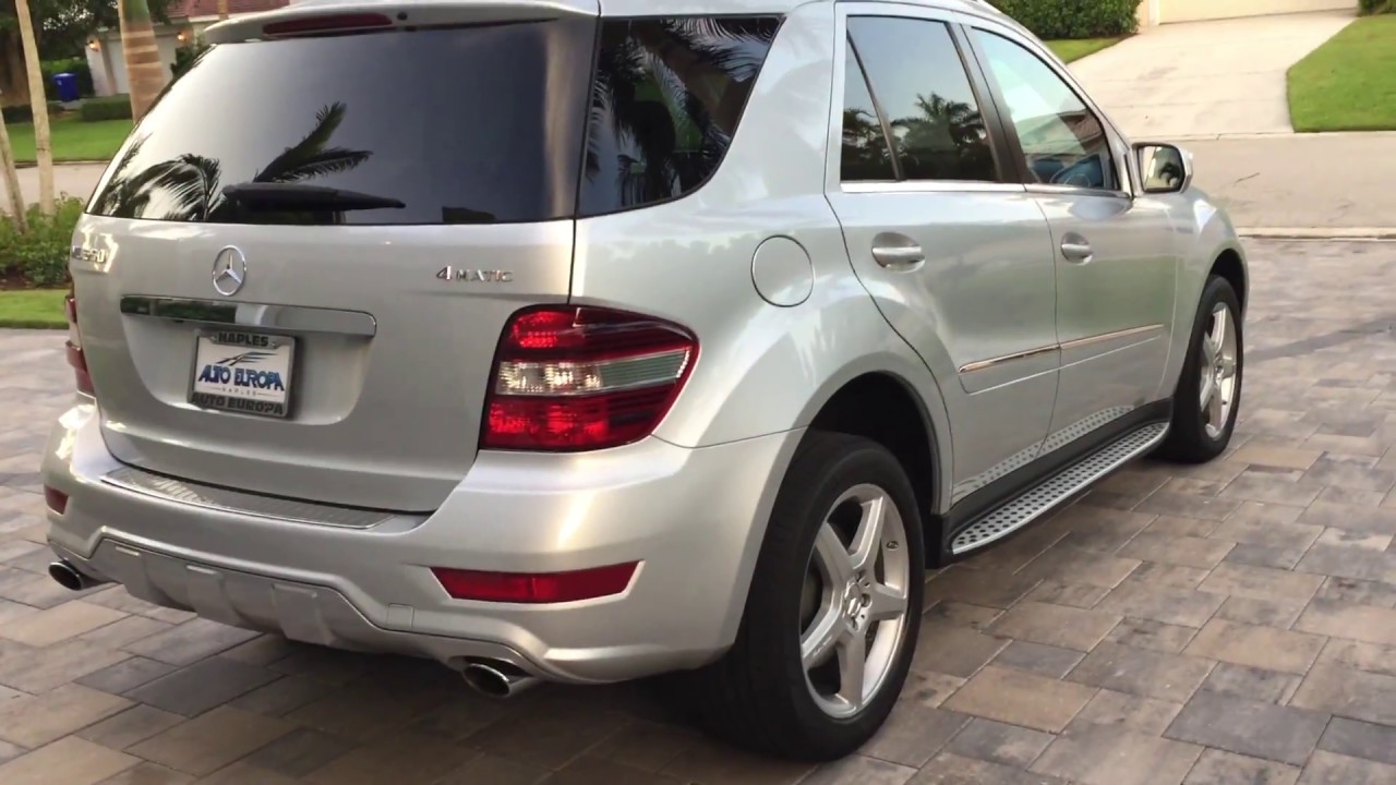 2009 Mercedes-Benz ML550 4Matic AMG Sport for sale by Auto Europa Naples