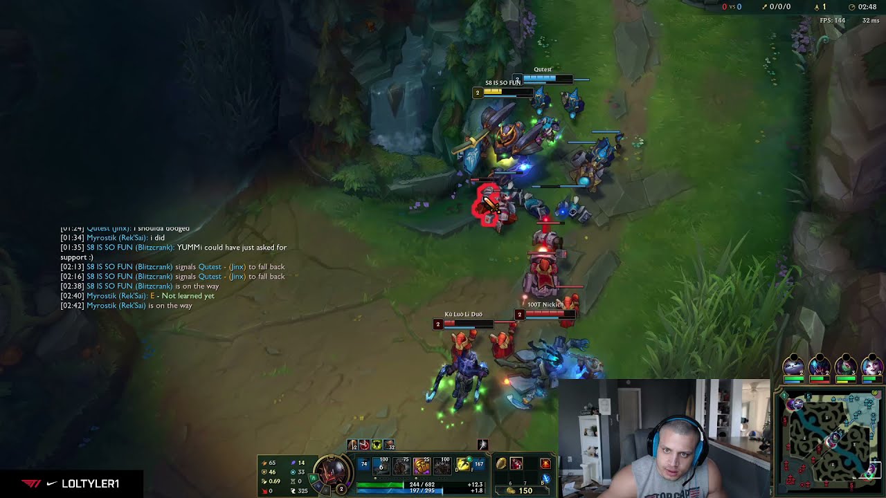 Tyler 1 Blitzcrank Mechanics  !!!