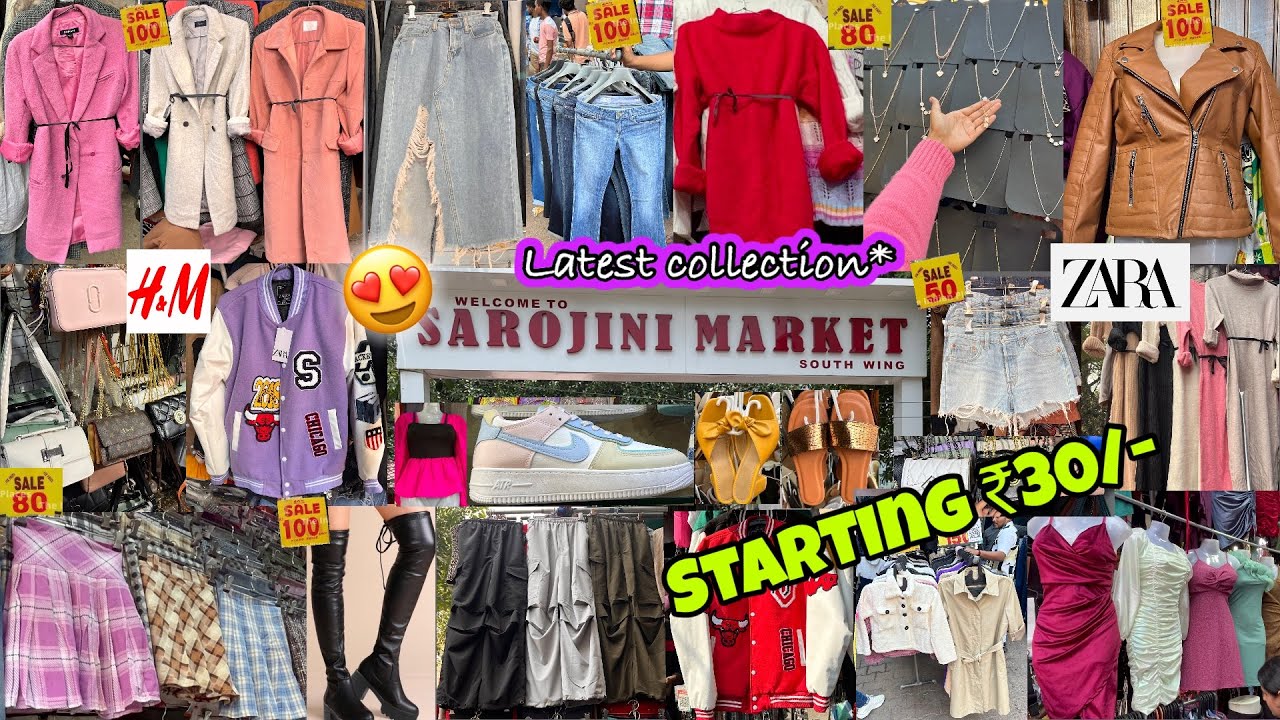 Sarojini Nagar Market Delhi | Latest January Collection 2024 With Shop Number #sarojininagarmarket