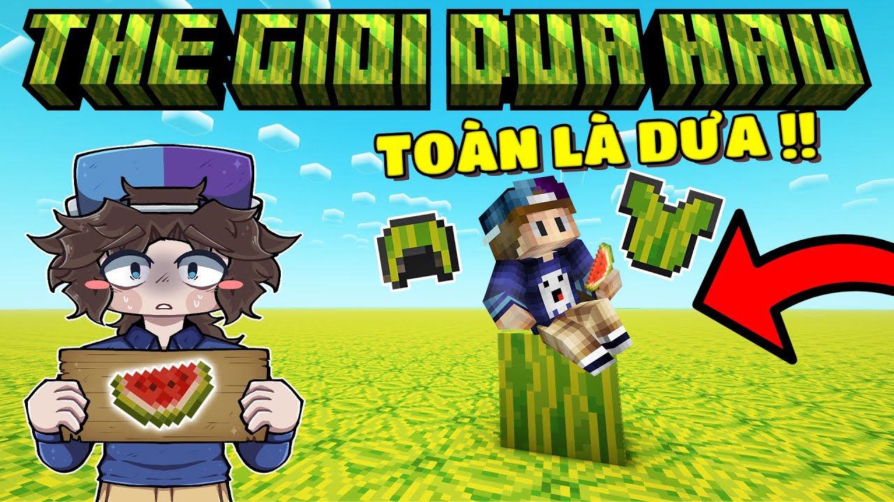 MINECRAFT SINH TỒN TRONG THẾ GIỚI TOÀN LÀ 