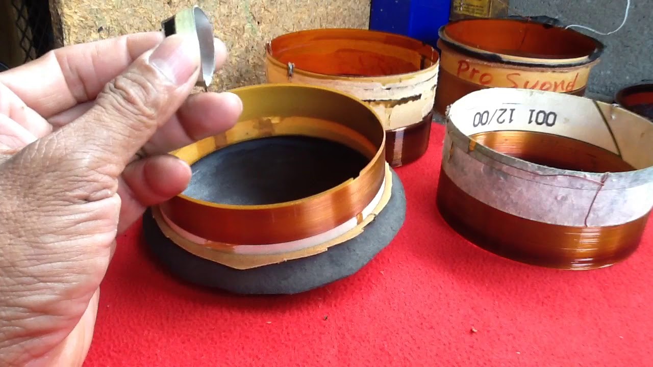 Hablando de bobinas ,sus materiales y beneficios #sonidoPOWERMAS