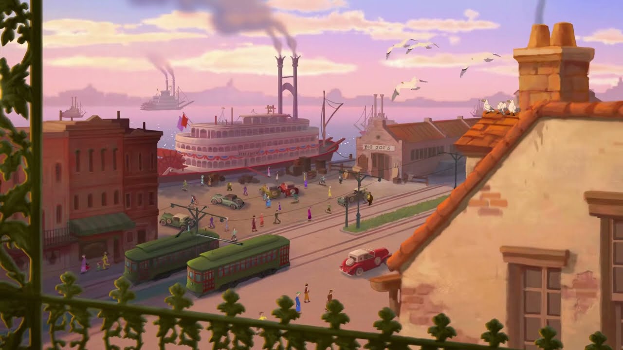 Księżniczka i Żaba - O Nowym Orleanie (Polski + Tekst)