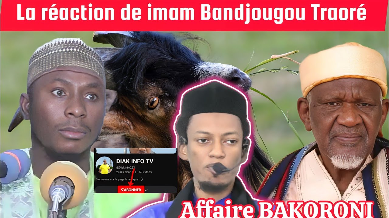 Imam Bandjougou Traoré revient à la charge dans l'affaire BAKORONI de cheikh Yacoub Dougouré
