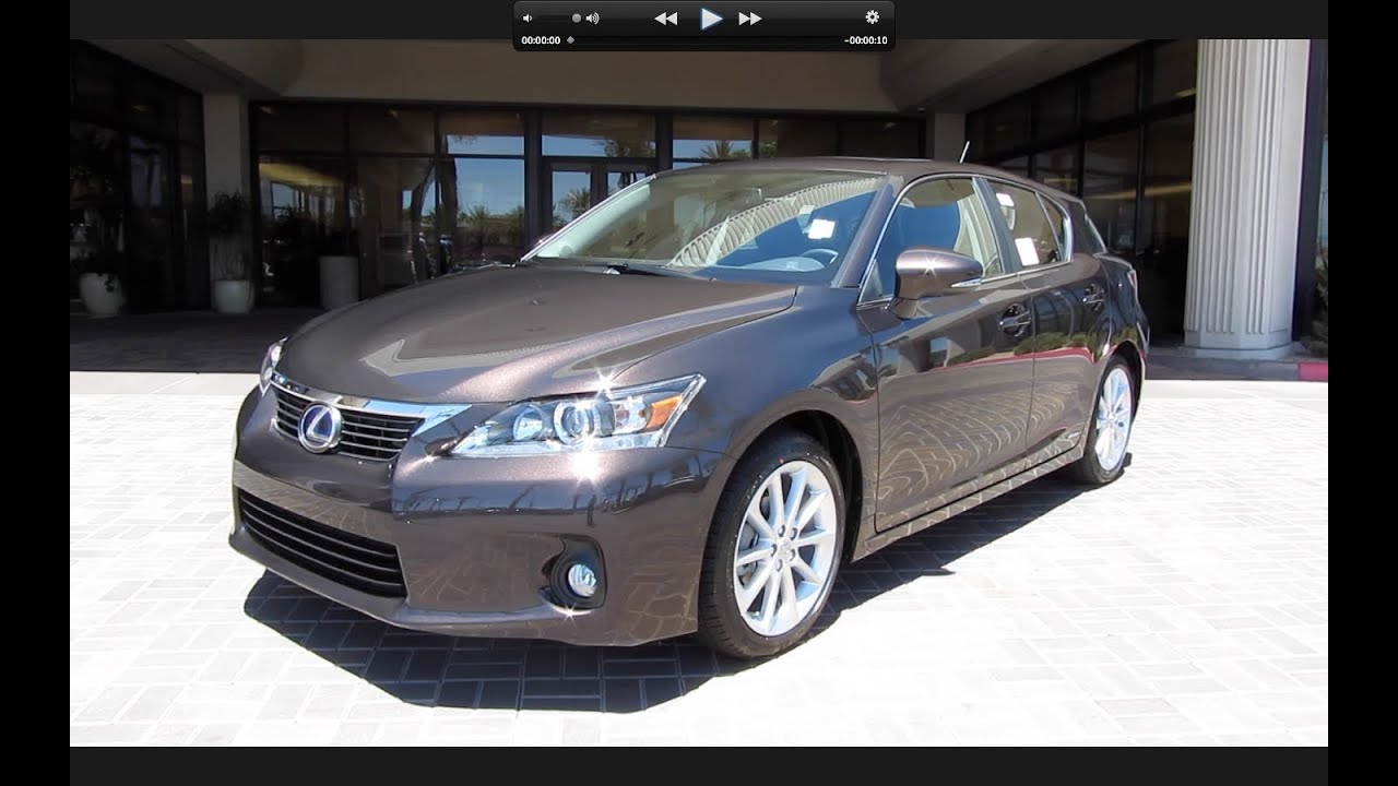 2011 Lexus CT200h Start Up, Engine, and In Depth Tour