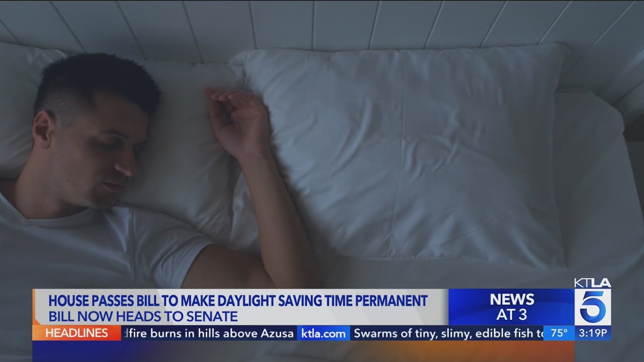 House passes bill to make daylight saving time permanent