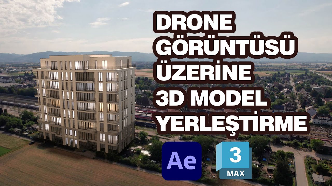 Drone Görüntüsü Üzerine 3D Model Ekleme