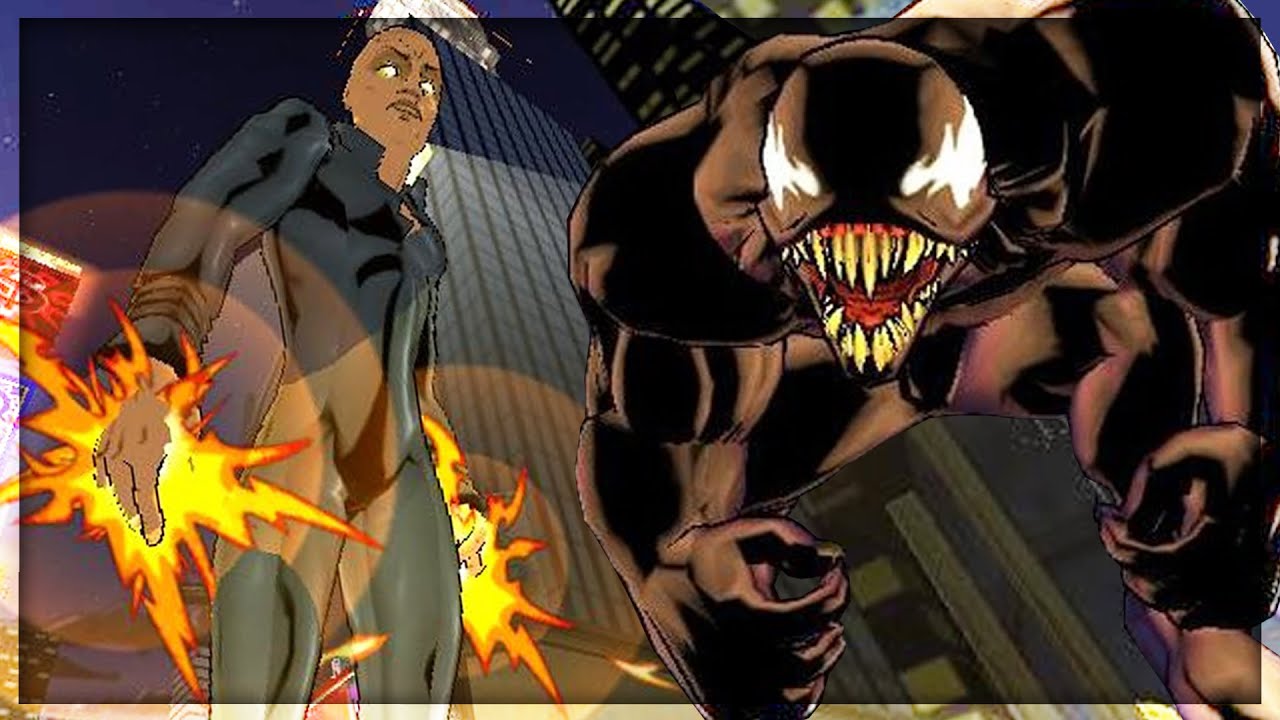 Ultimate Spider-Man - Venom vs Electro (Gameplay)