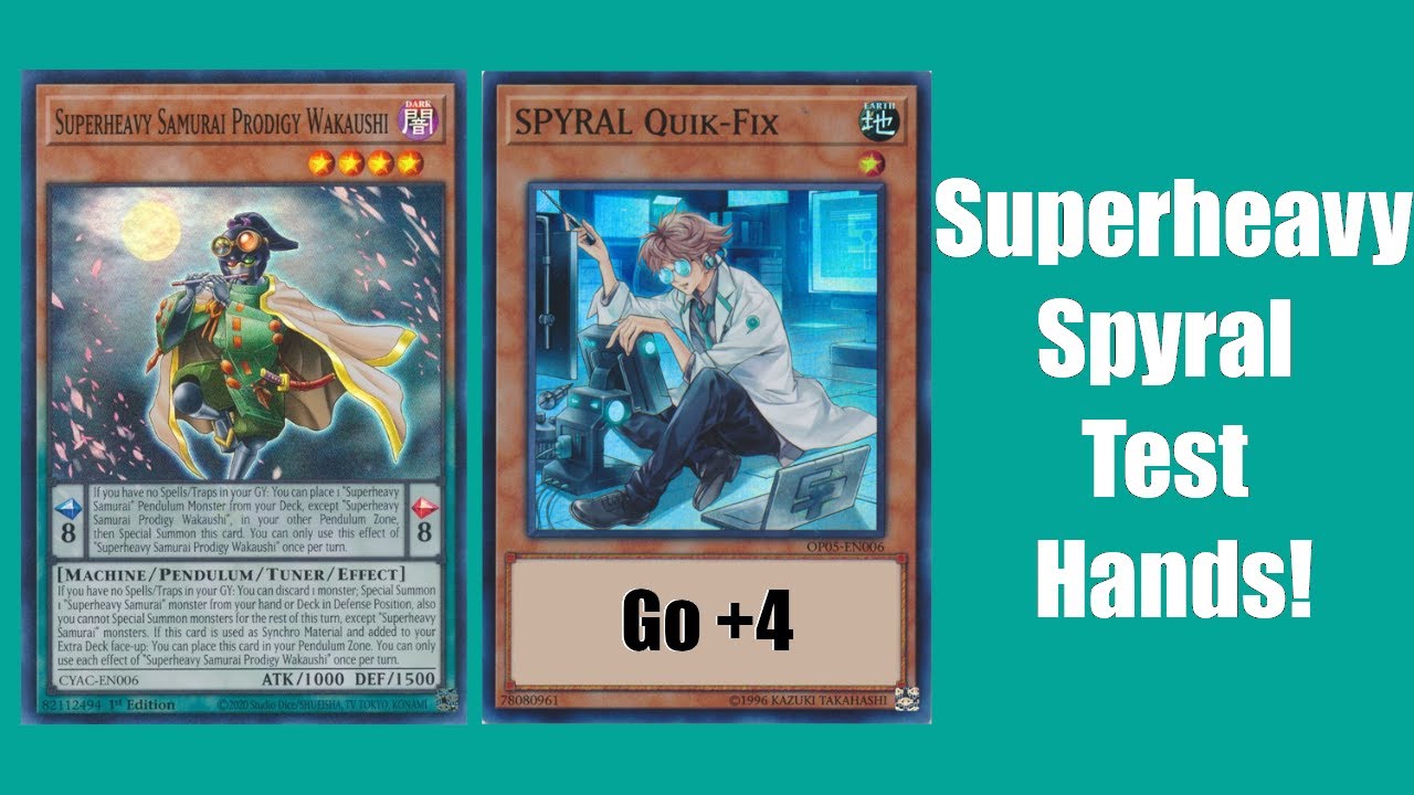 SUPERHEAVY SPYRAL TEST HANDS! Example combos!