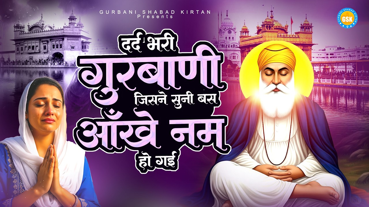 दर्द भरी गुरबाणी जिसने सुनी बस आँखे नम हो गई ~ Guru Nanak Ardaas ~ Nonstop Waheguru Satsang