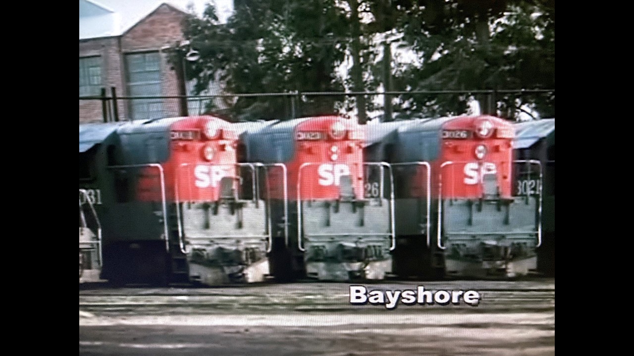 SP'S OLD BAYSHORE YARD, ALTAMONT PASS AND TRACY