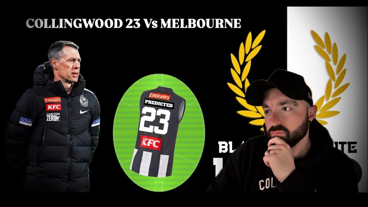 COLLINGWOOD Predicted 23 Vs Melbourne in Round 24! Let’s go! 