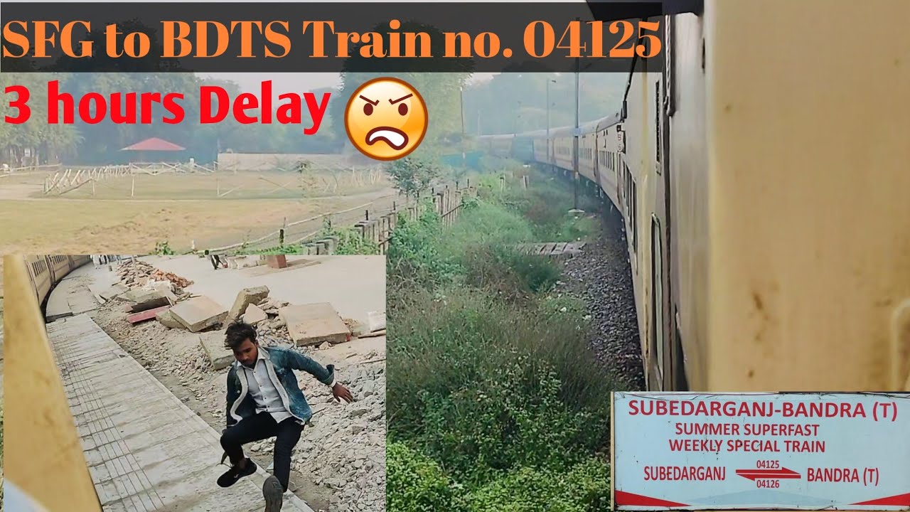 Subedarganj to Bandra terminus || Train No 04125 || Summer Special Train || #Mumbai #Train #travel