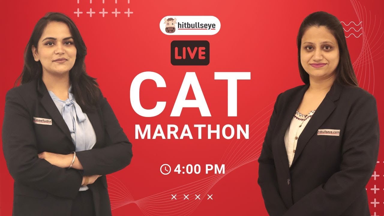 CAT-22 Prep | 🔴 |Complete Revision for CAT 2022 Exam |  CAT 2022 | Hitbullseye
