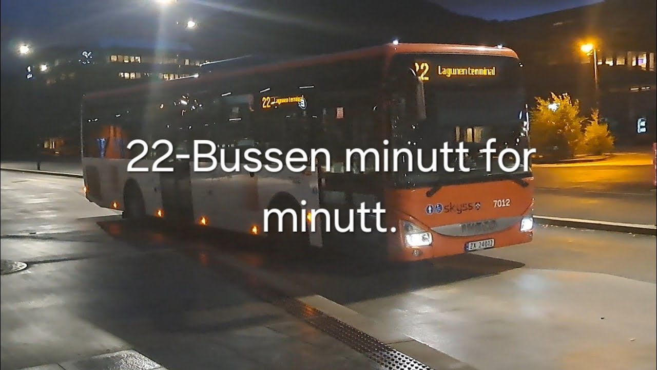 22-Bussen minutt for minutt. 🇧🇻