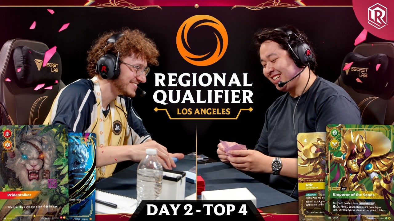 Top 4: Rocklho (Azir) vs Prismaticism (Rengar) | Riftbound Regional Los Angeles