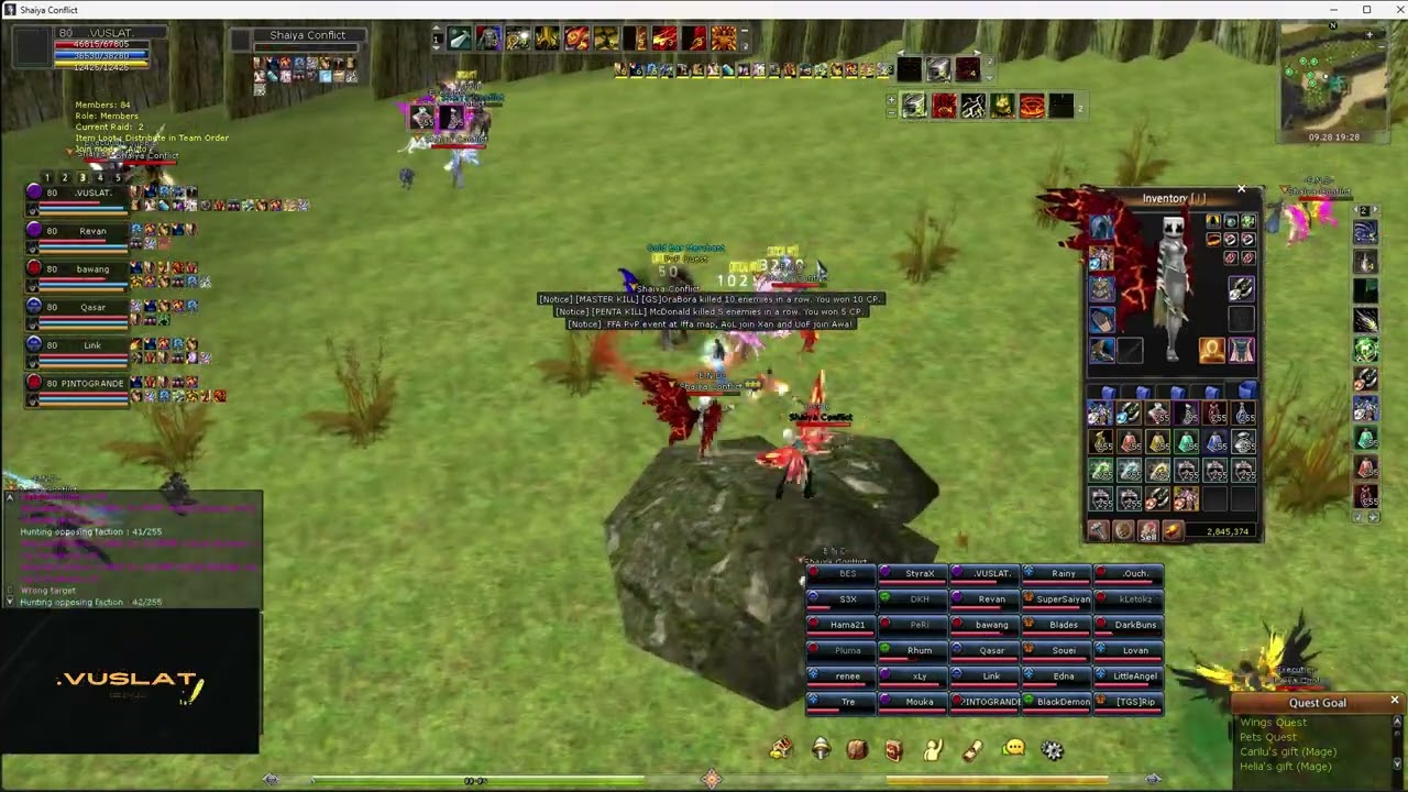 Shaiya Conflict  80 PvP