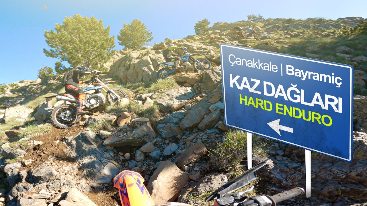 1726m Zirve Kaz Dağları - Çanakkale / Bayramiç Kamp ve Hard Enduro Gezimiz