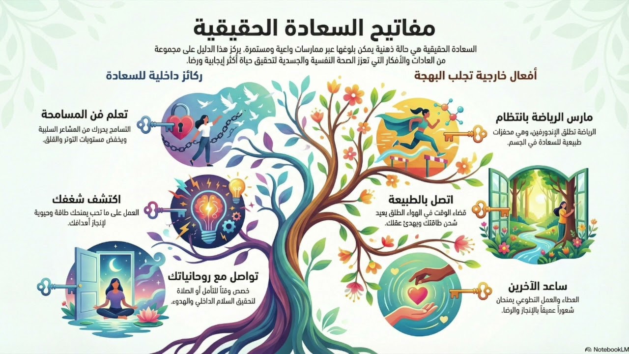 السعادة ليست صدفة… بل قرار واعٍ | مراجعة كتاب