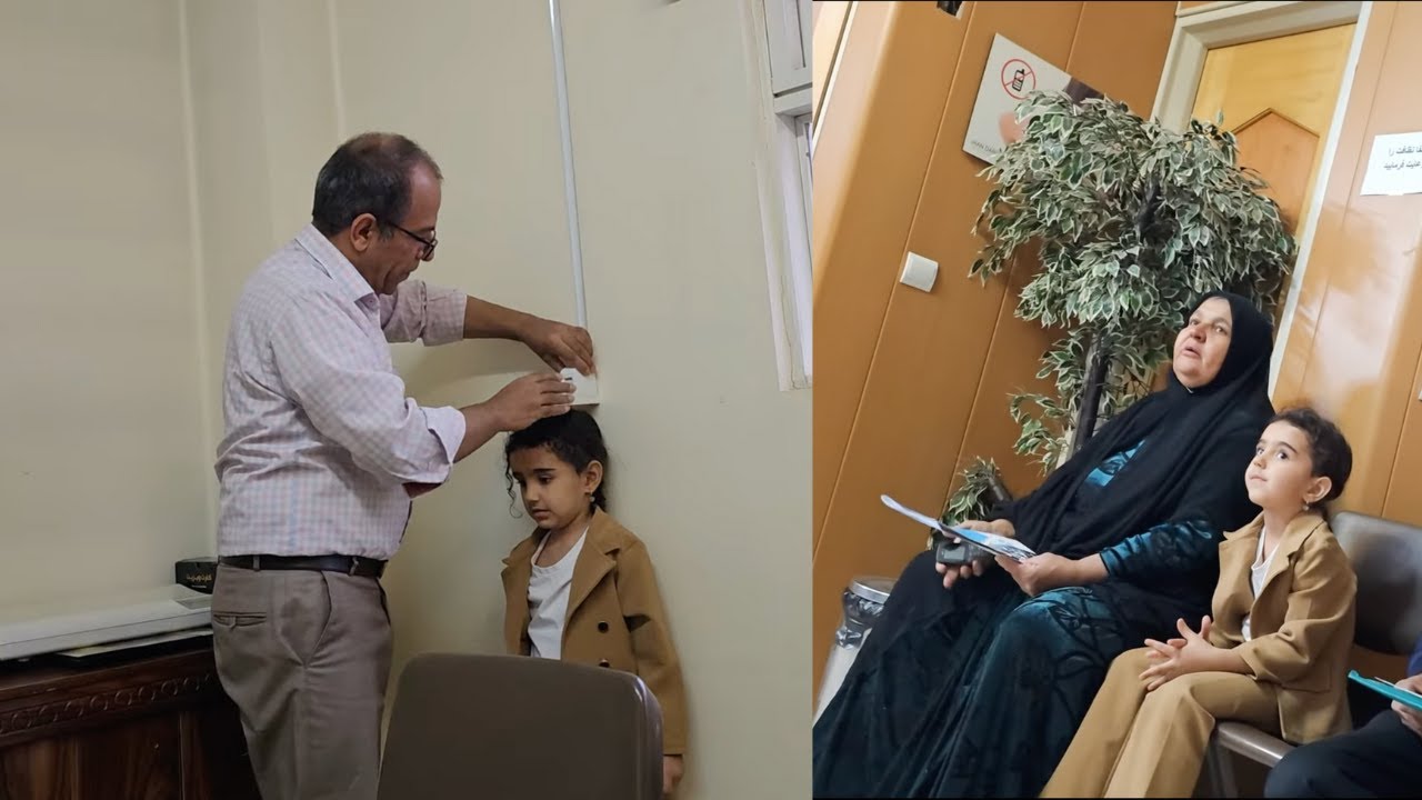 A trip to Isfahan 🚗: Dad & Grandma take Ava to see a Doctor about her Stomach Ache