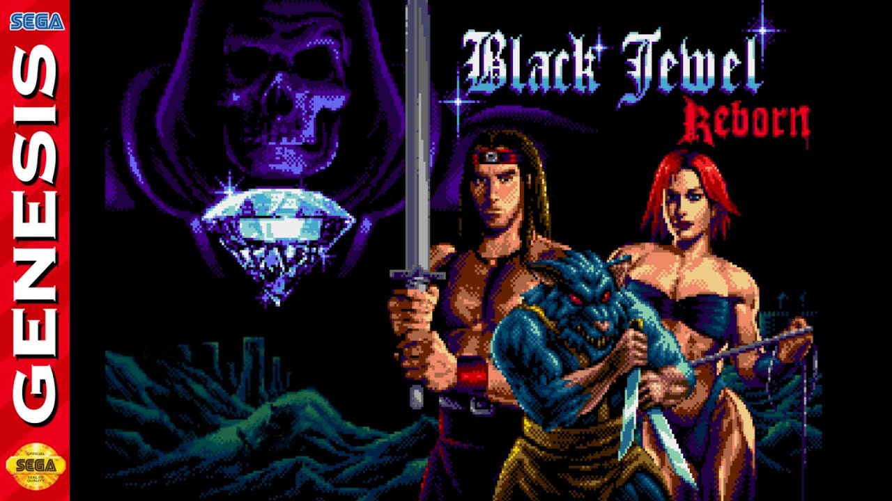 (Update) Black Jewel Reborn (SEGA Mega Drive / Genesis Demo)