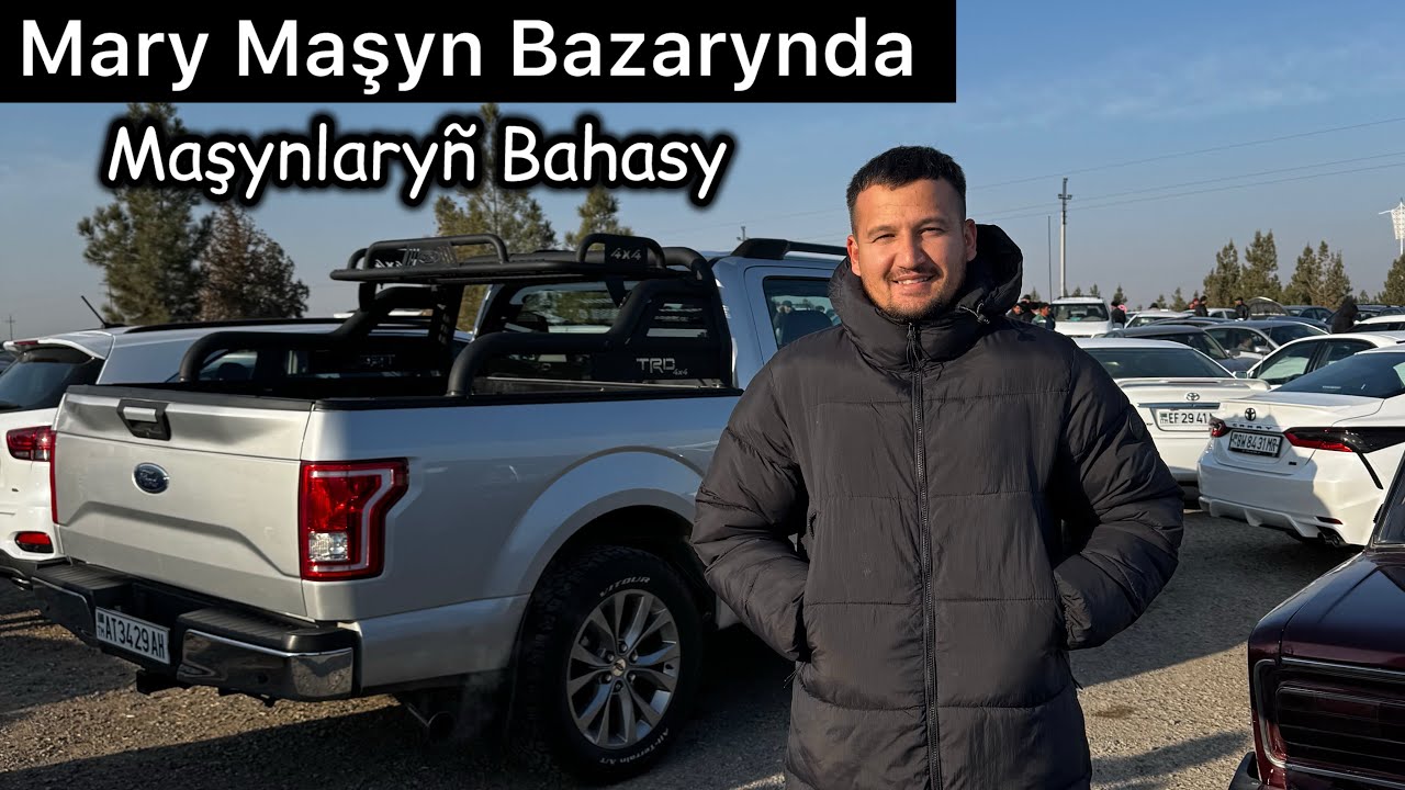 Maşynlaryñ Bahasy Mary Maşyn Bazarynda! Авторынок В Туркменистане.