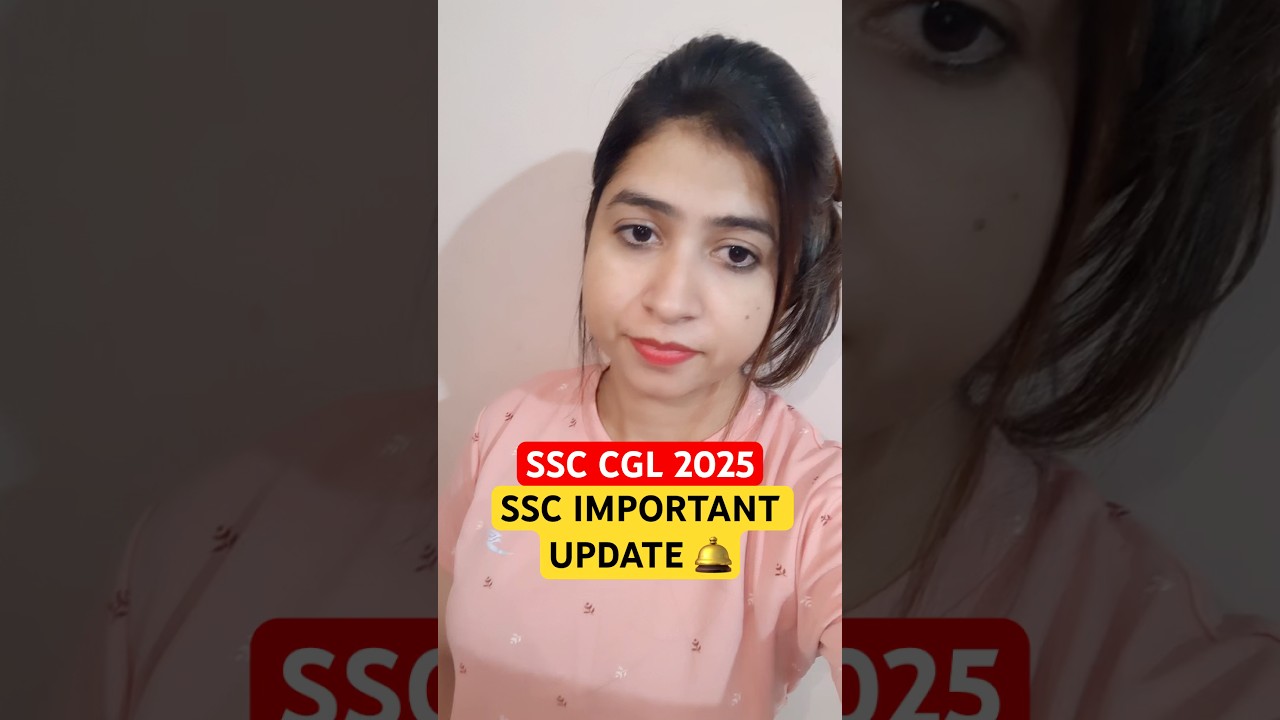 SSC CGL 2025 SSC IMPORTANT NOTICE 🛎️| @kdlive | #sscnotice