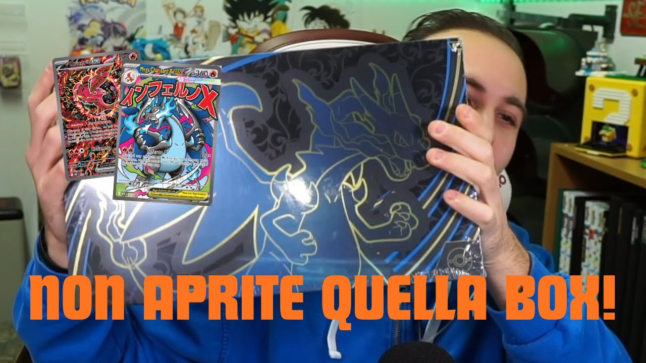 APRIAMO LA UPC DI CHARIZARD! *NON FATELO* #pokemon #unboxing #charizard