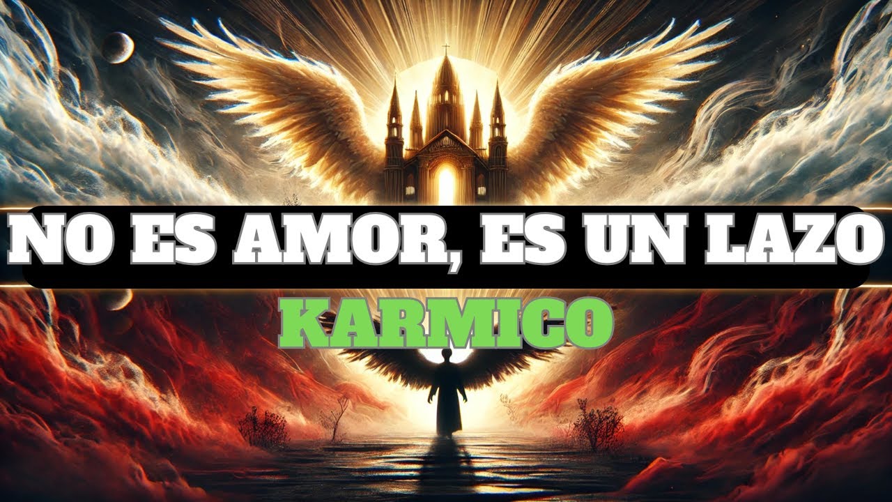 Lo que NADIE te dice sobre los LAZOS KÁRMICOS: ¿por qué no puedes SOLTAR a esa persona?