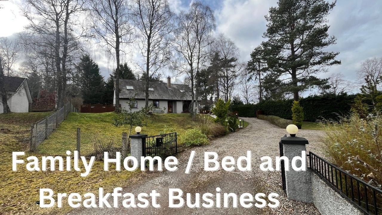 On The Outskirts of Muir of Ord - Up to Six Bedrooms - Successful Bed and Breakfast £480K