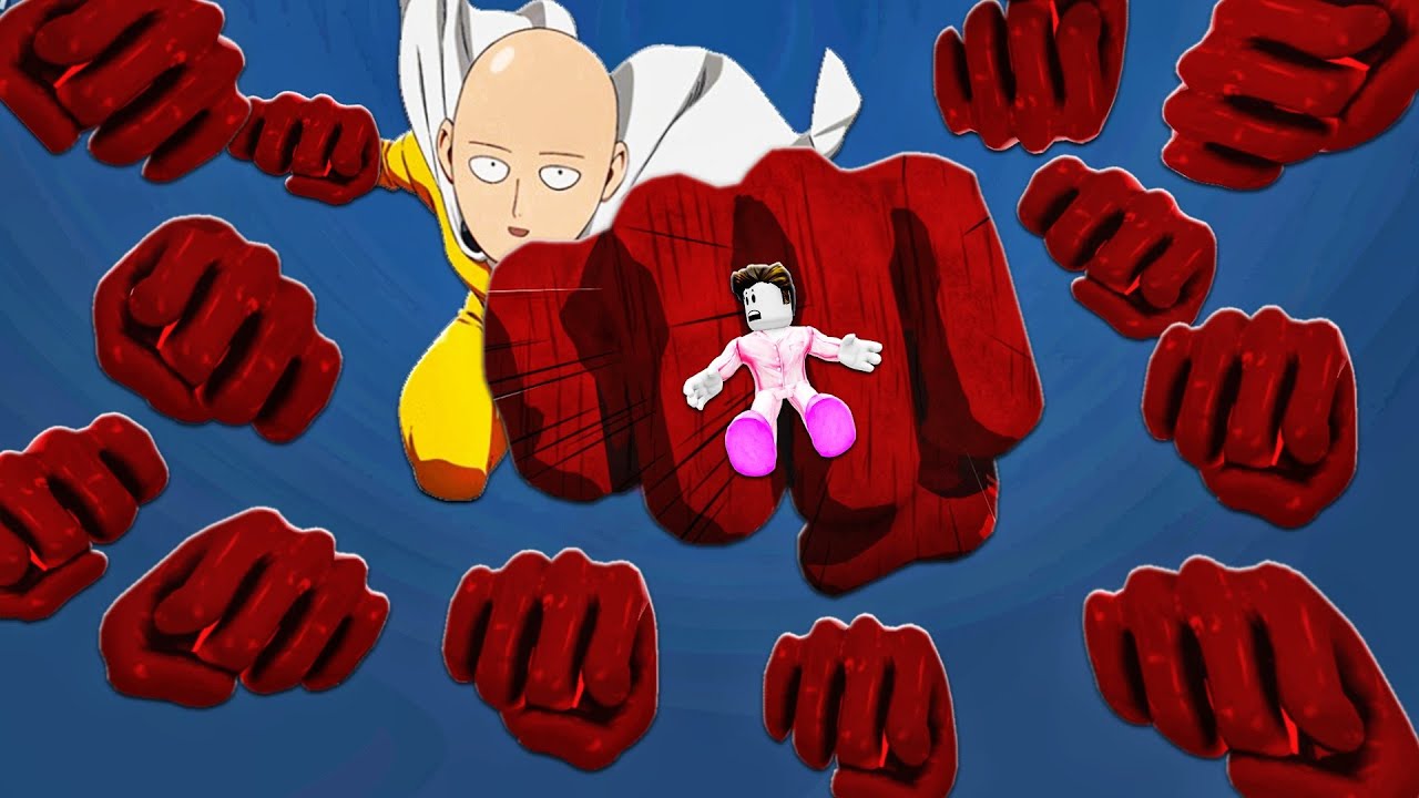 SLENDERMAN ĐÁNH 100 CÚ ĐẤM CỦA SAITAMA TRONG 1 GIÂY(THE STRONGEST BATTLEGROUNDS)