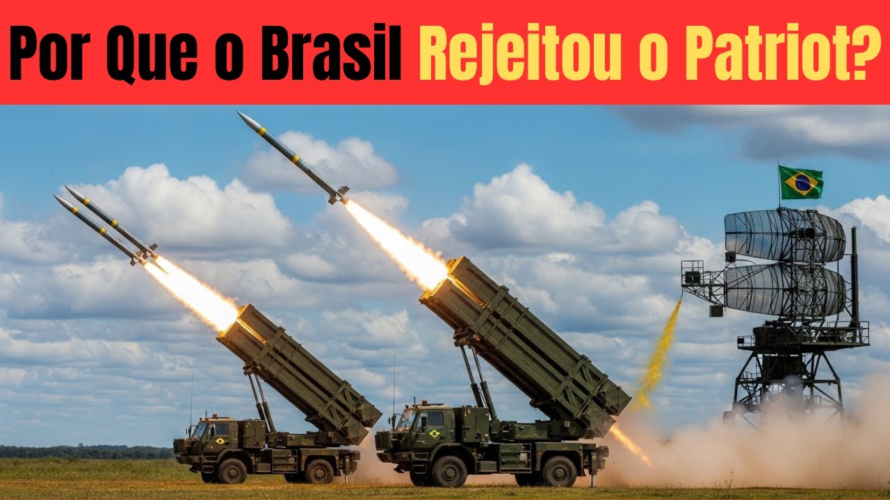 Brasil Escolhe EMADS: Escapa de Boicotes e Ganha Defesa Antiaérea de Verdade!
