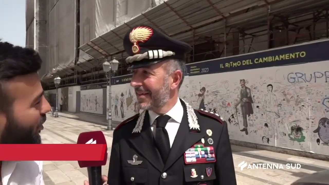 23 Giugno 2023   Taranto   Il 4° Reggimento Carabinieri a Cavallo sfila per la citta'