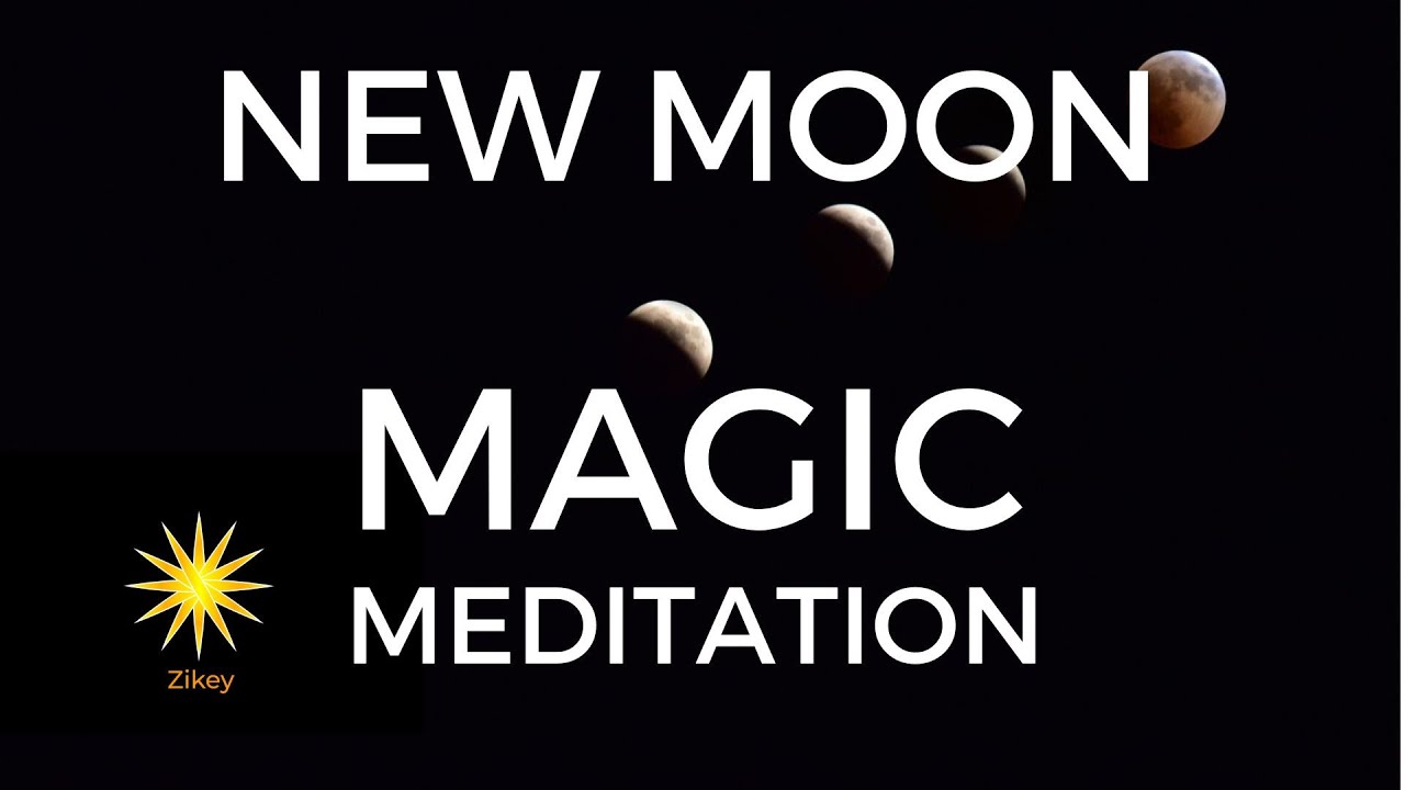Powerful New Moon Meditation🖤 22.44 Wishes fulfilled🔥
