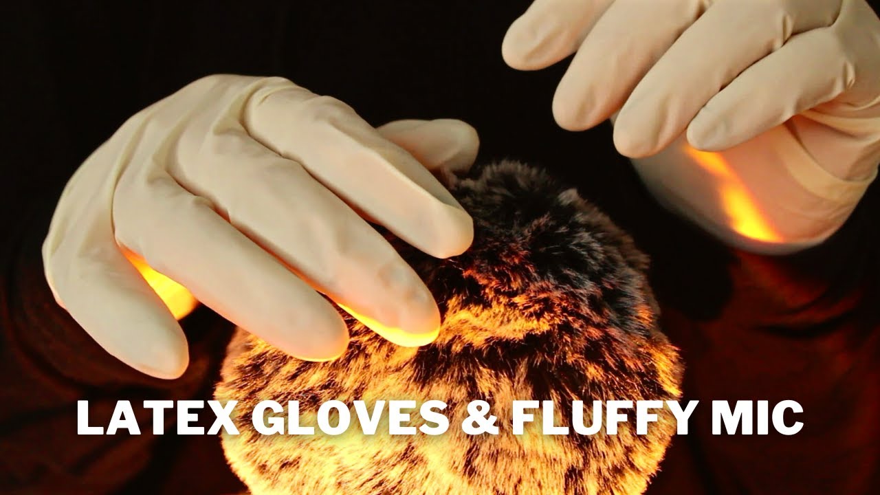 ASMR | Latex Gloves & Fluffy Mic (no talking)