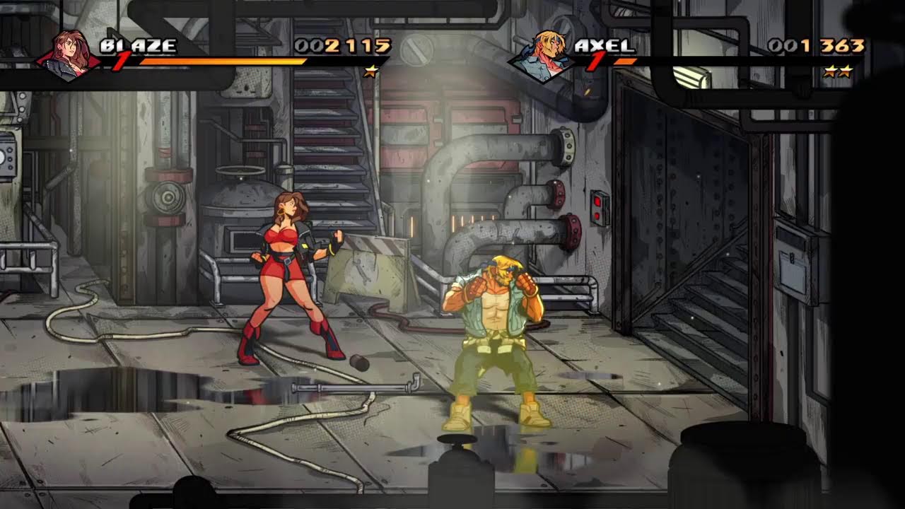 Streets Of Rage 4 Couch Coop - Live Walkthrough Part 1