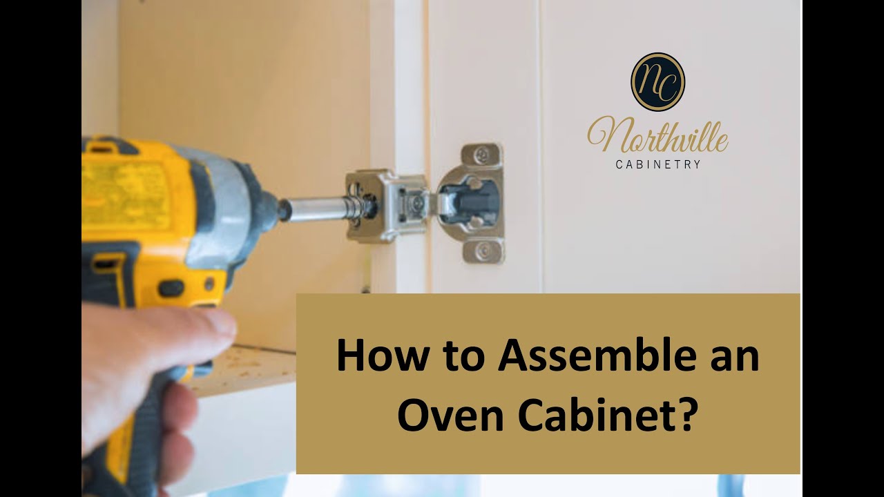 Diy Oven Cabinet - How To Assemble An Oven Cabinet | Assembling Your RTA Oven Cabinet