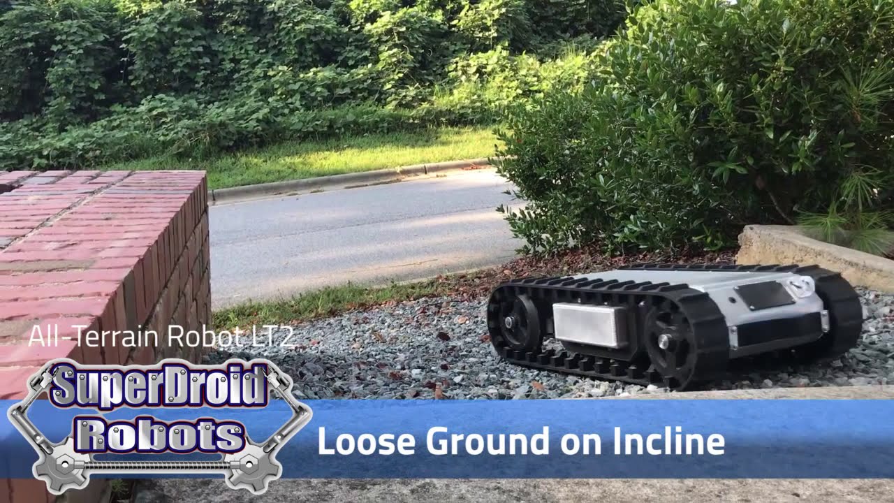 All-Terrain Robot LT2 Shows Off New Tread Technology