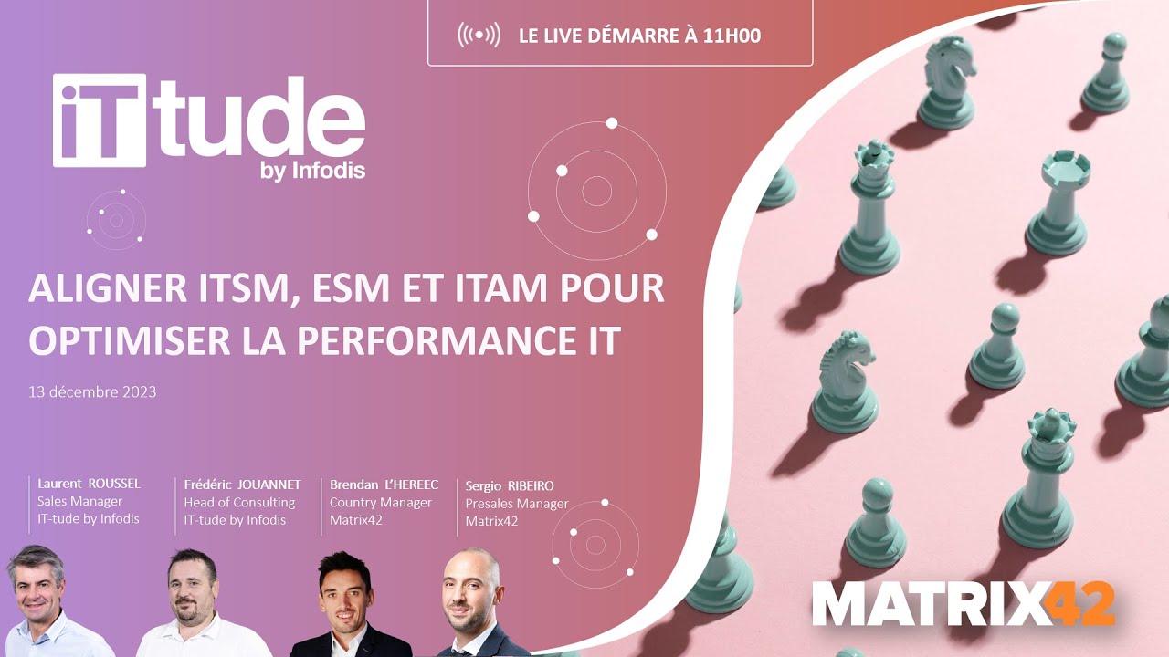 Replay : Aligner ITSM ESM et ITAM pour optimiser la performance IT